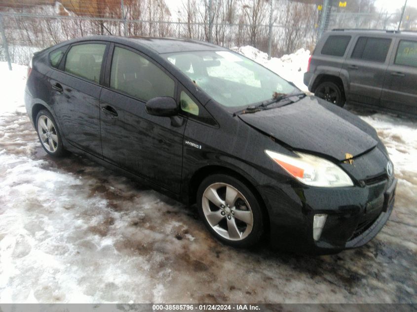 2013 Toyota Prius Three Se VIN: JTDKN3DU0D5619795 Lot: 38585796