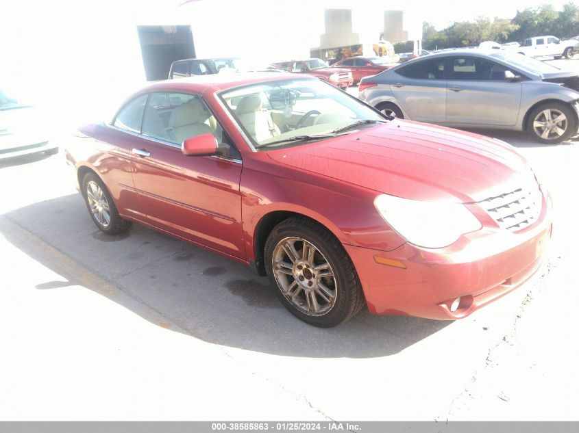 2008 Chrysler Sebring Limited VIN: 1C3LC65M98N275923 Lot: 38585863