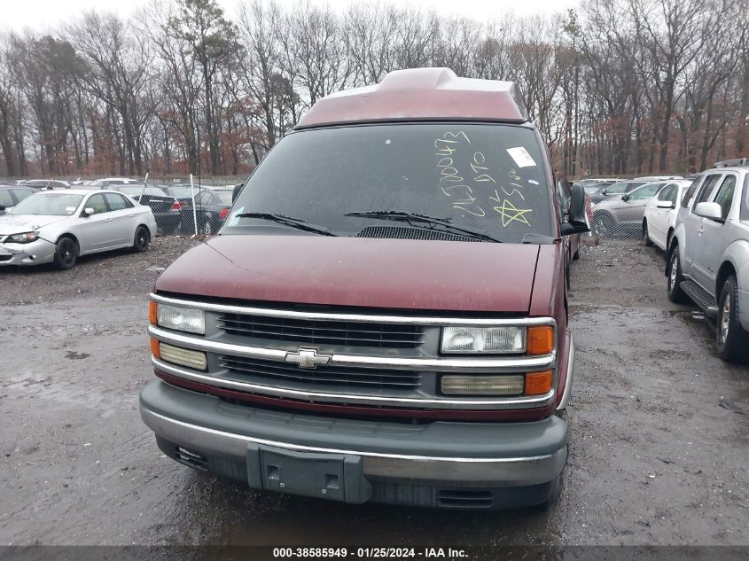 2002 Chevrolet Express VIN: 1GBFG15W521191487 Lot: 38585949