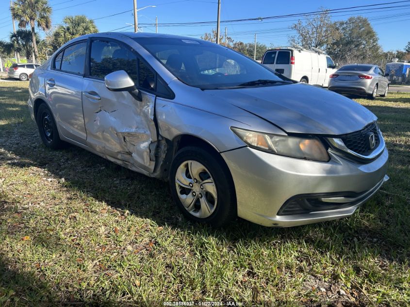 2013 Honda Civic Sdn VIN: 19XFB2F54DE063540 Lot: 38586037