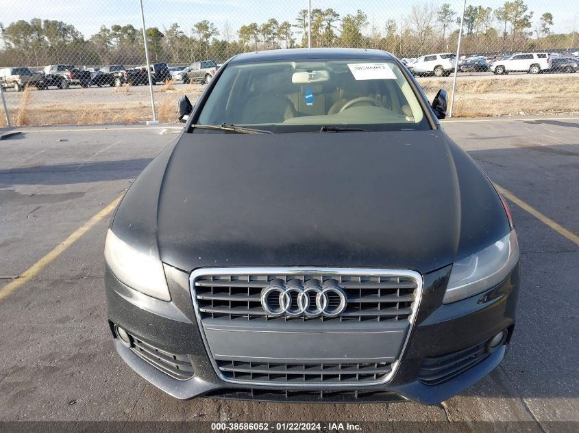 2011 Audi A4 2.0T Premium VIN: WAUAFAFL3BN035046 Lot: 38586052