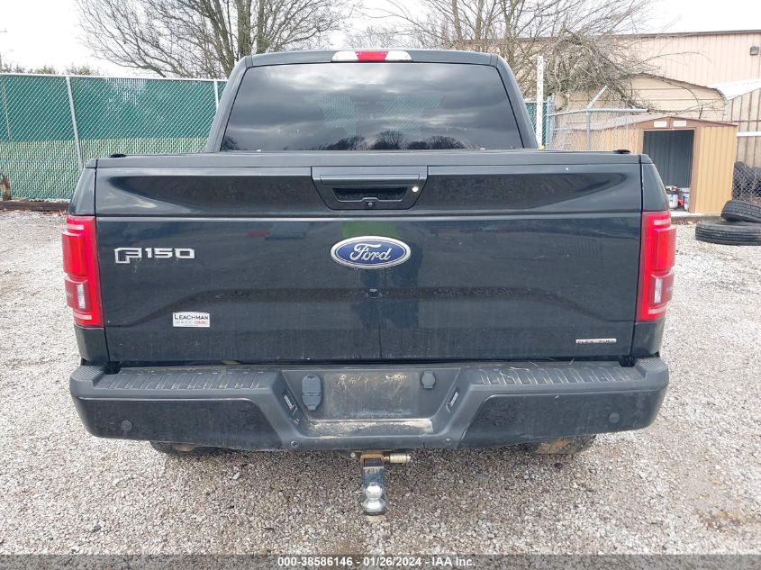 1FTEW1EF4GKE27722 2016 Ford F-150 Lariat