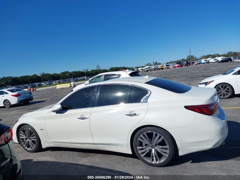 2019 Infiniti Q50 3.0T Sport VIN: JN1EV7AP1KM511047 Lot: 38586290