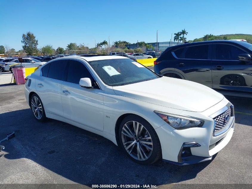 2019 Infiniti Q50 3.0T Sport VIN: JN1EV7AP1KM511047 Lot: 38586290