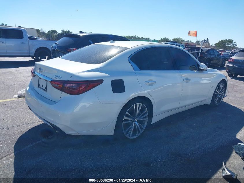 2019 Infiniti Q50 3.0T Sport VIN: JN1EV7AP1KM511047 Lot: 38586290