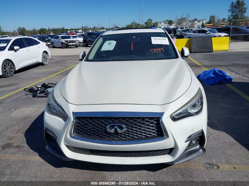 2019 Infiniti Q50 3.0T Sport VIN: JN1EV7AP1KM511047 Lot: 38586290