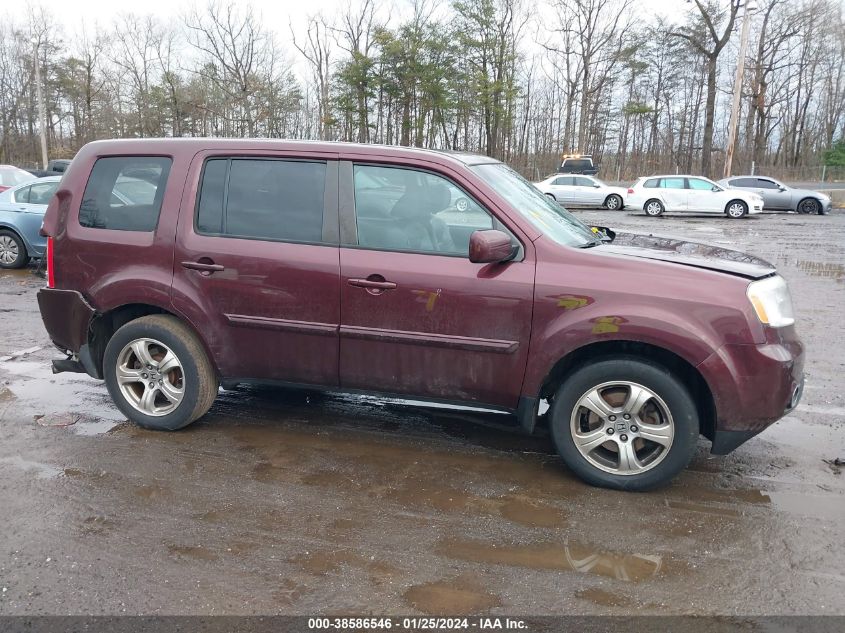 2015 Honda Pilot Ex-L VIN: 5FNYF4H56FB036312 Lot: 38586546