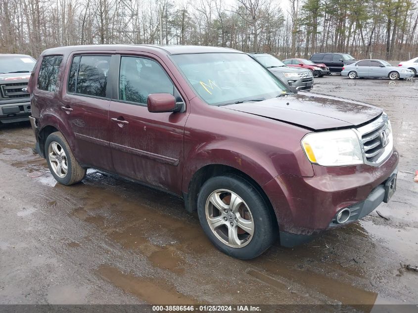 2015 Honda Pilot Ex-L VIN: 5FNYF4H56FB036312 Lot: 38586546