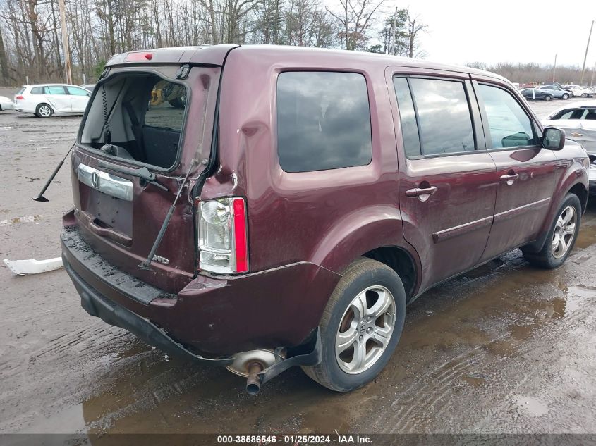 2015 Honda Pilot Ex-L VIN: 5FNYF4H56FB036312 Lot: 38586546