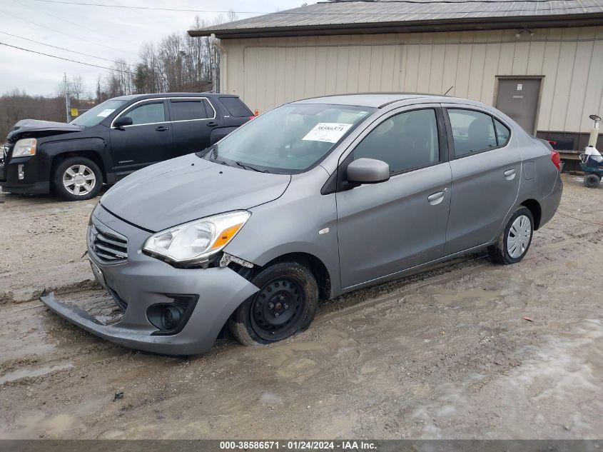 ML32F3FJ9HHF13596 2017 Mitsubishi Mirage G4 Es