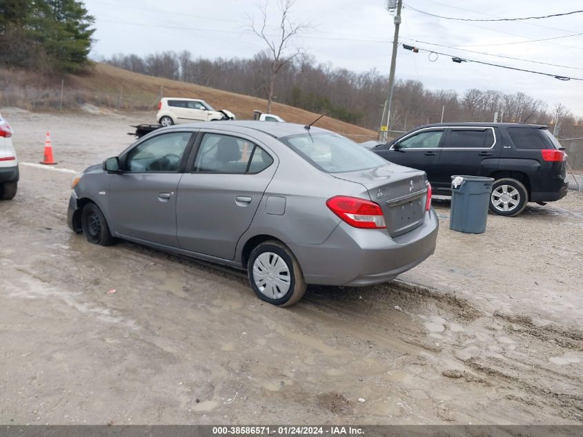 ML32F3FJ9HHF13596 2017 Mitsubishi Mirage G4 Es