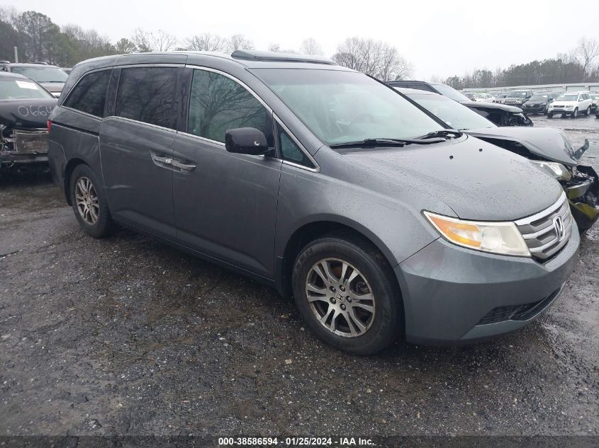 2012 Honda Odyssey Ex-L VIN: 5FNRL5H6XCB103453 Lot: 38586594