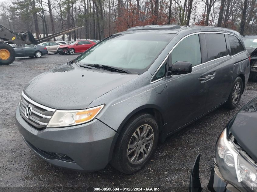 2012 Honda Odyssey Ex-L VIN: 5FNRL5H6XCB103453 Lot: 38586594