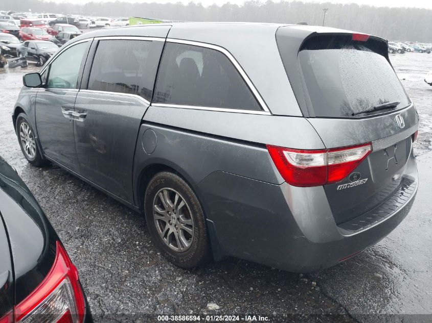 2012 Honda Odyssey Ex-L VIN: 5FNRL5H6XCB103453 Lot: 38586594