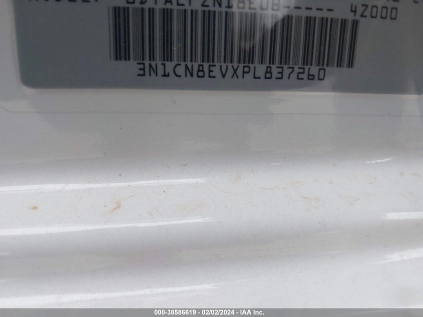 2023 NISSAN VERSA SV - 3N1CN8EVXPL837260