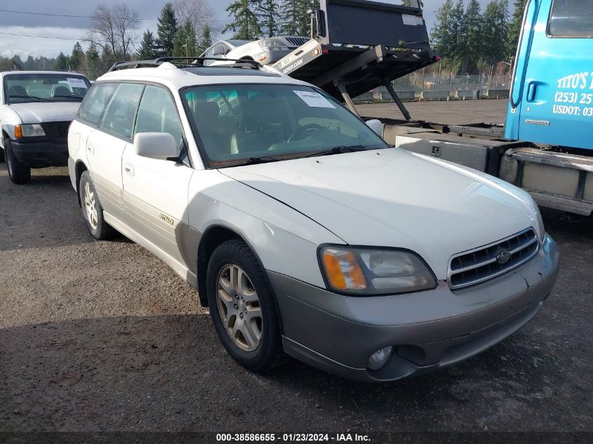 2000 Subaru Outback Limited VIN: 4S3BH6868Y7604945 Lot: 38586655