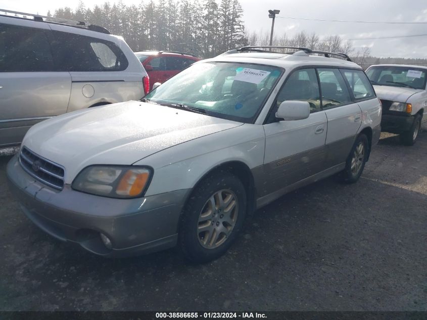 2000 Subaru Outback Limited VIN: 4S3BH6868Y7604945 Lot: 38586655