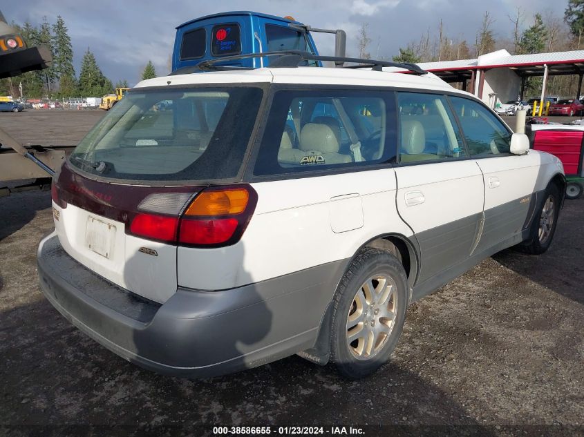 2000 Subaru Outback Limited VIN: 4S3BH6868Y7604945 Lot: 38586655