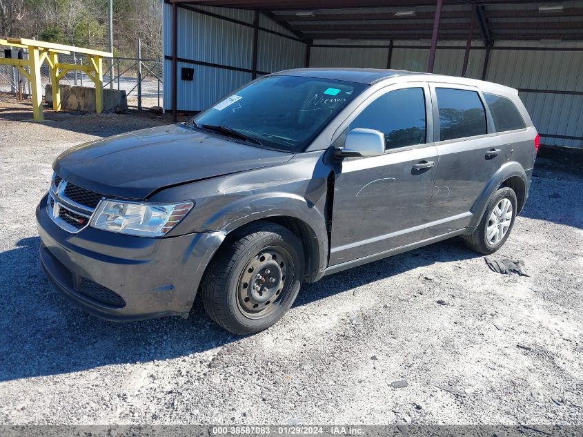 2014 Dodge Journey Se VIN: 3C4PDCAB3ET257085 Lot: 38587083