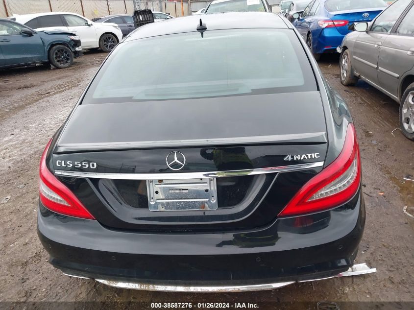 2013 Mercedes-Benz Cls 550 4Matic VIN: WDDLJ9BB8DA084118 Lot: 38587276