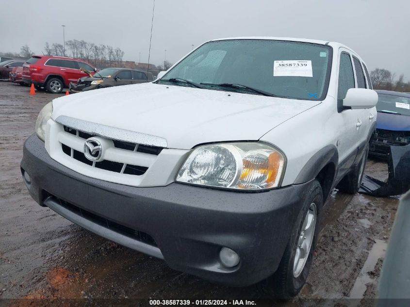 4F2YZ04185KM40555 2005 Mazda Tribute S