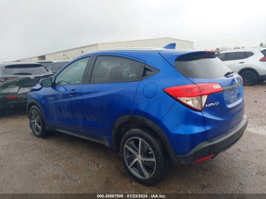 2022 Honda Hr-V Awd Ex VIN: 3CZRU6H57NM765073 Lot: 38587509