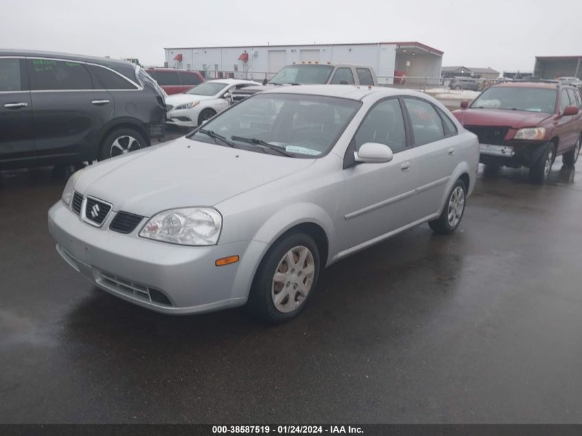 2004 Suzuki Forenza S VIN: KL5JD52Z24K943850 Lot: 38587519