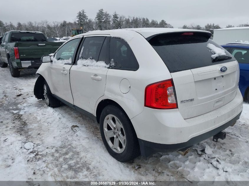 VIN 2FMDK4JC5EBB45497 2014 FORD EDGE no.3