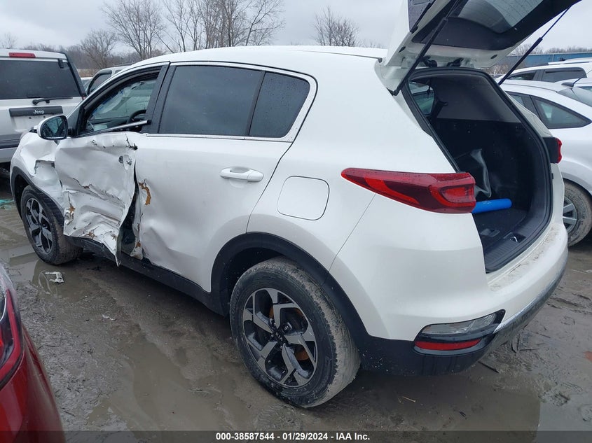 VIN KNDPMCAC0M7901380 2021 KIA SPORTAGE LX