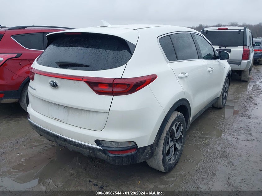 VIN KNDPMCAC0M7901380 2021 KIA SPORTAGE LX