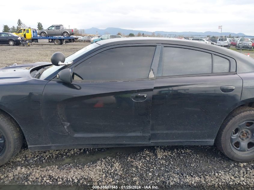 2011 Dodge Charger Police VIN: 2B3CL1CG0BH600276 Lot: 38587545