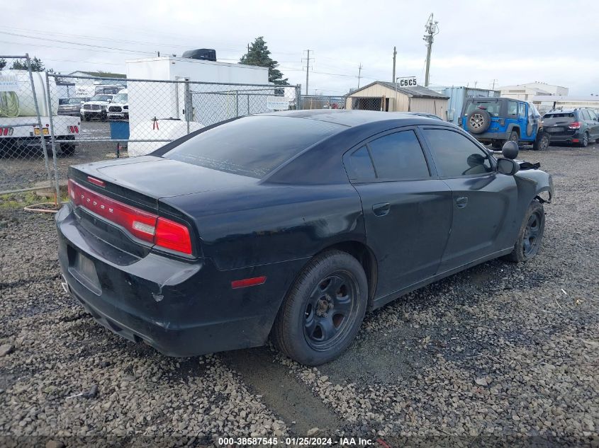 2011 Dodge Charger Police VIN: 2B3CL1CG0BH600276 Lot: 38587545