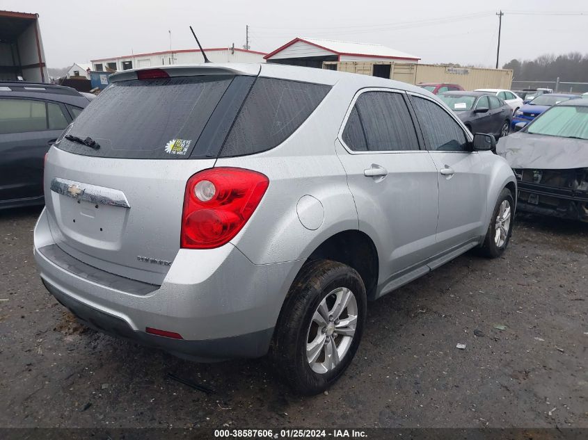 2013 Chevrolet Equinox Ls VIN: 2GNALBEK6D6302592 Lot: 38587606