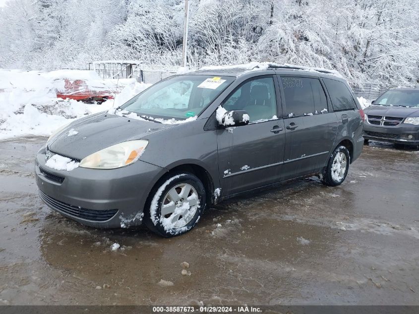 2004 Toyota Sienna Le VIN: 5TDZA23C24S177786 Lot: 38587673