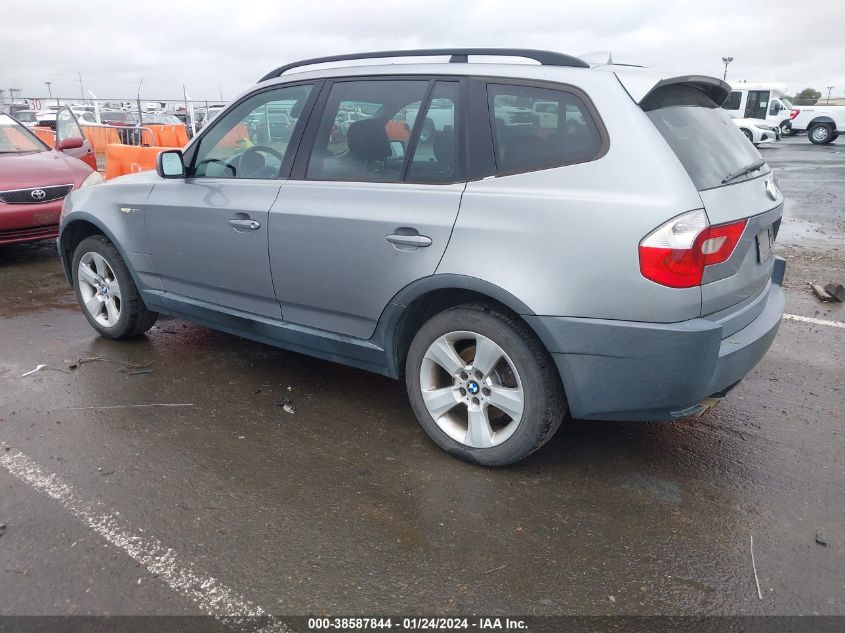 2004 BMW X3 3.0I VIN: WBXPA93424WC34597 Lot: 38587844