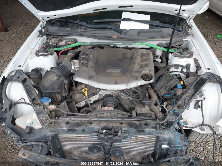 2015 Hyundai Genesis 3.8 Ultimate VIN: KMHHU6KJ7FU125123 Lot: 38587847