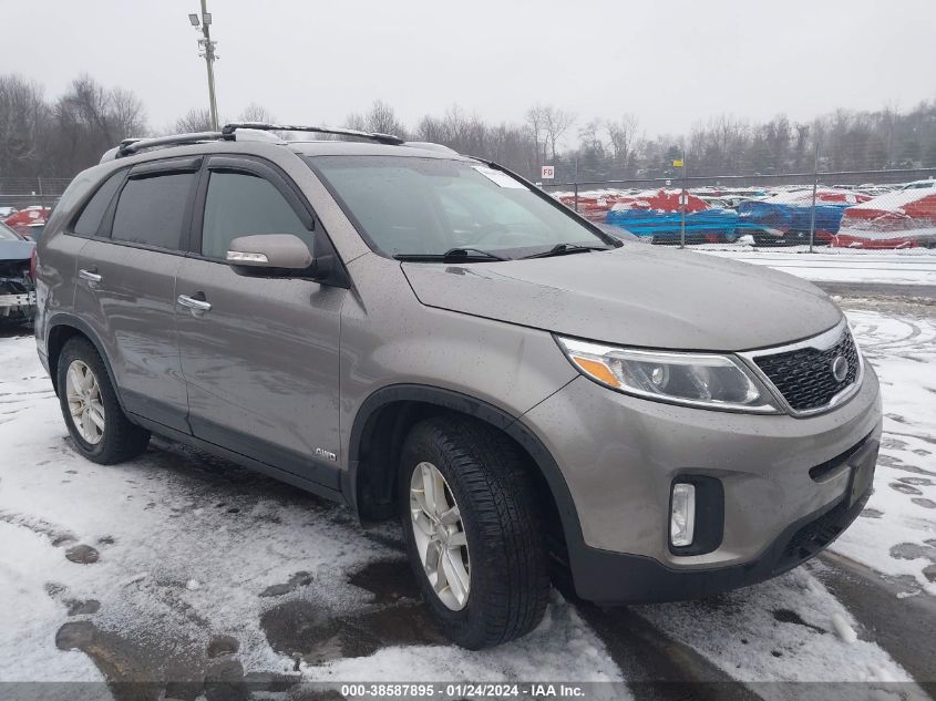 2014 Kia Sorento Lx VIN: 5XYKTCA69EG450669 Lot: 38587895