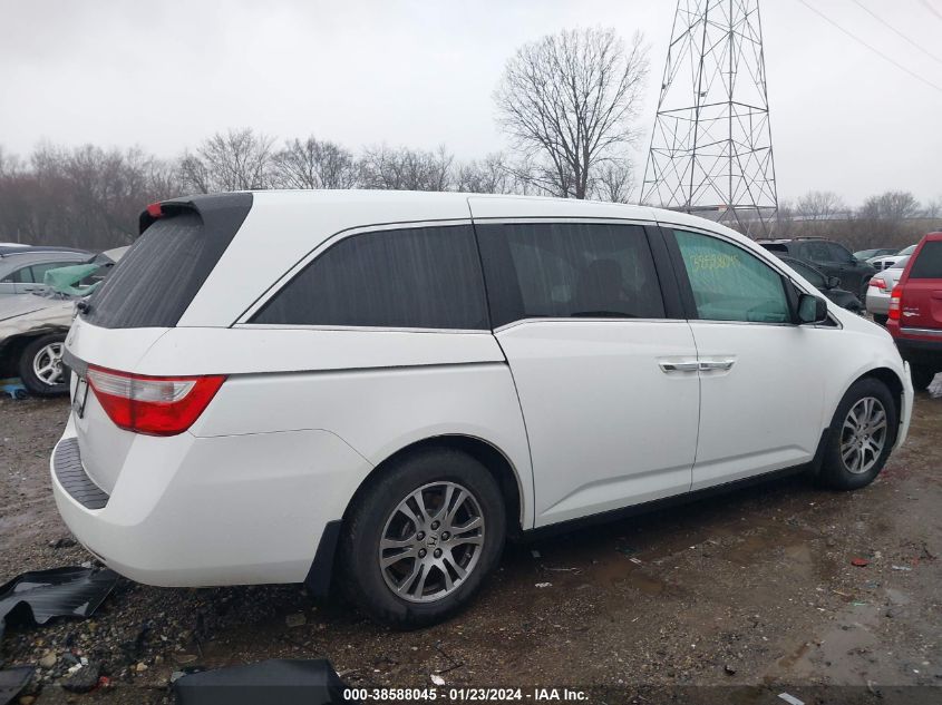 2012 Honda Odyssey Ex-L VIN: 5FNRL5H6XCB042606 Lot: 38588045