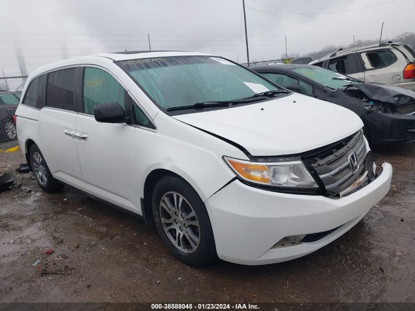 2012 Honda Odyssey Ex-L VIN: 5FNRL5H6XCB042606 Lot: 38588045