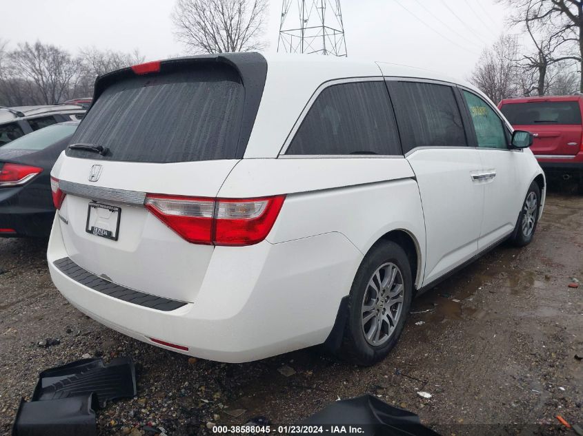 2012 Honda Odyssey Ex-L VIN: 5FNRL5H6XCB042606 Lot: 38588045