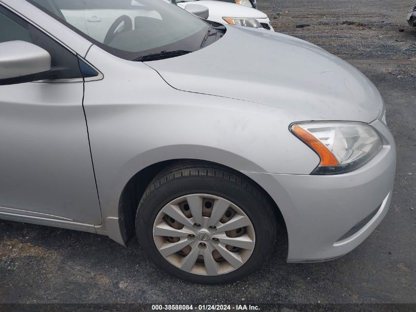 2014 Nissan Sentra Sv VIN: 3N1AB7AP7EY266411 Lot: 38588084