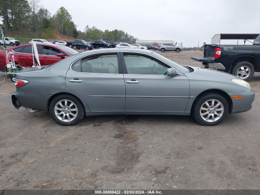 2002 Lexus Es 300 Base (A4) VIN: JTHBF30G025020744 Lot: 38588422