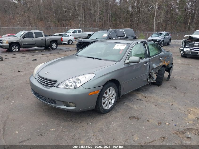 2002 Lexus Es 300 Base (A4) VIN: JTHBF30G025020744 Lot: 38588422