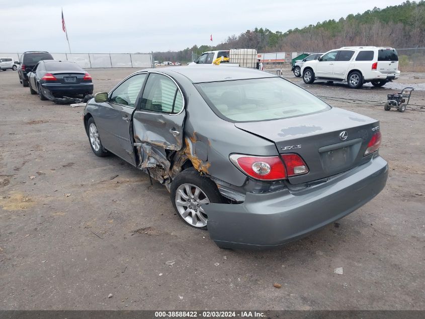 2002 Lexus Es 300 Base (A4) VIN: JTHBF30G025020744 Lot: 38588422