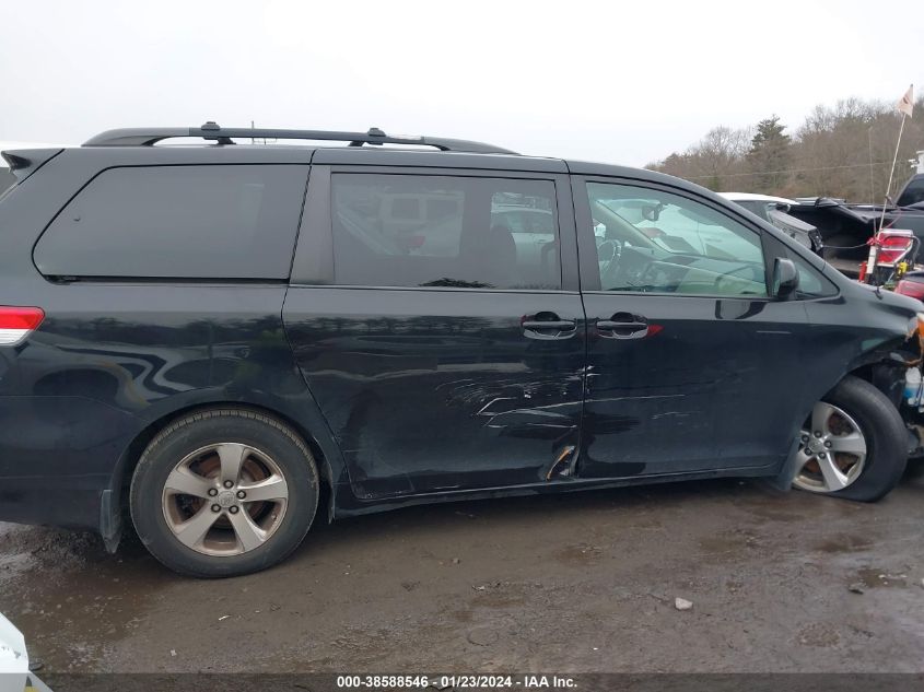 2013 Toyota Sienna Le VIN: 5TDKK3DC8DS370804 Lot: 38588546