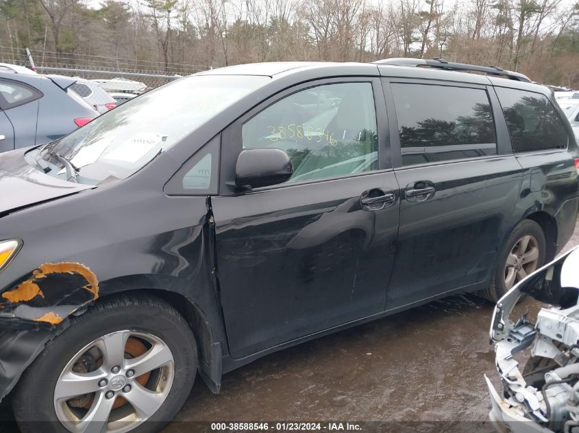 2013 Toyota Sienna Le VIN: 5TDKK3DC8DS370804 Lot: 38588546