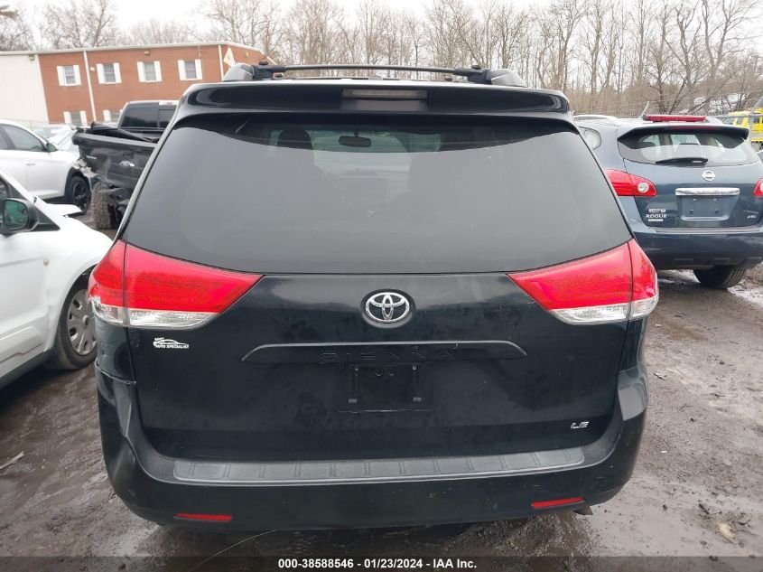 2013 Toyota Sienna Le VIN: 5TDKK3DC8DS370804 Lot: 38588546