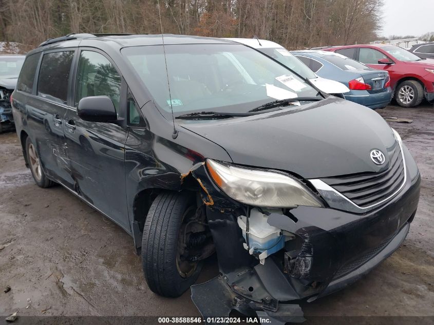 2013 Toyota Sienna Le VIN: 5TDKK3DC8DS370804 Lot: 38588546