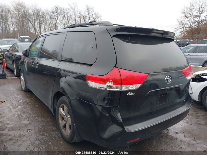 2013 Toyota Sienna Le VIN: 5TDKK3DC8DS370804 Lot: 38588546