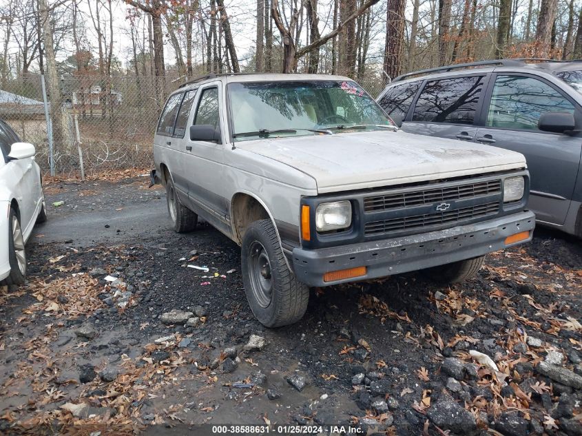 1993 Chevrolet Blazer S10 VIN: 1GNCS13W0P2107830 Lot: 38588631